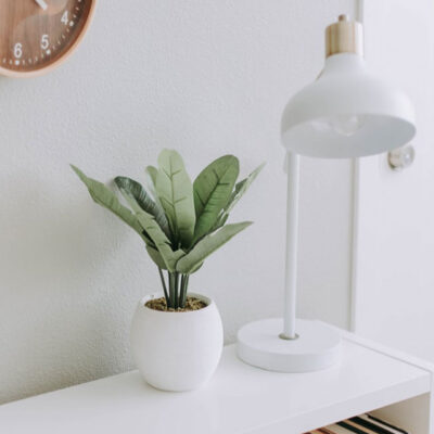 white wall